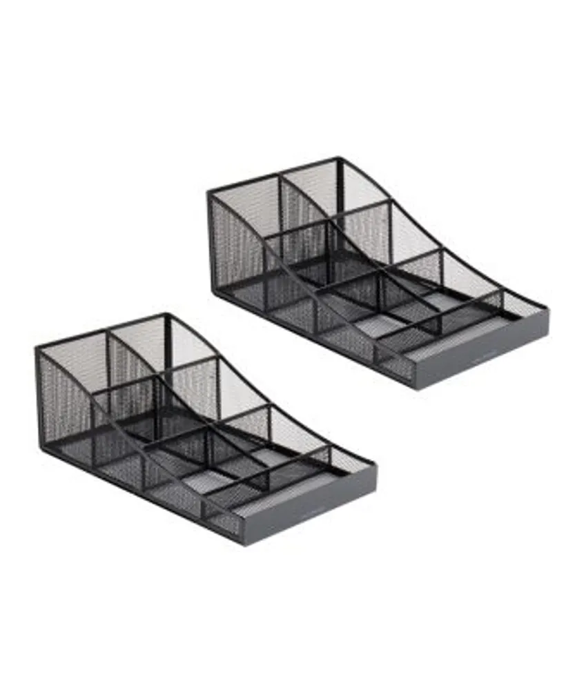 Mind Reader Network Collection, 2-Tier Sliding Basket Storage