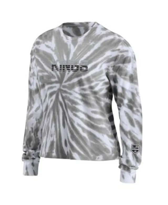 New Era Royal Chicago Cubs Tie-Dye Long Sleeve T-Shirt