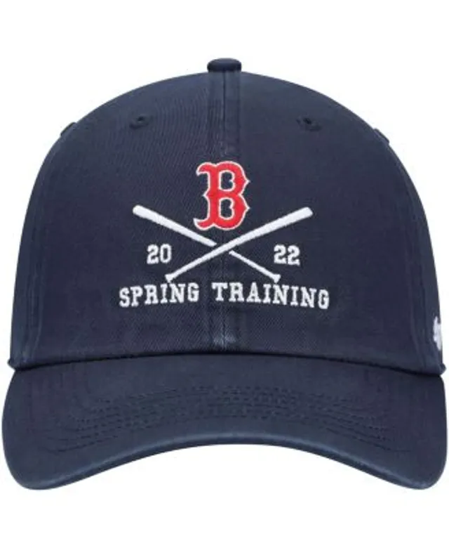 Boston Red Sox '47 2022 MLB Spring Training Cross Bone Clean Up Adjustable  Hat - Navy