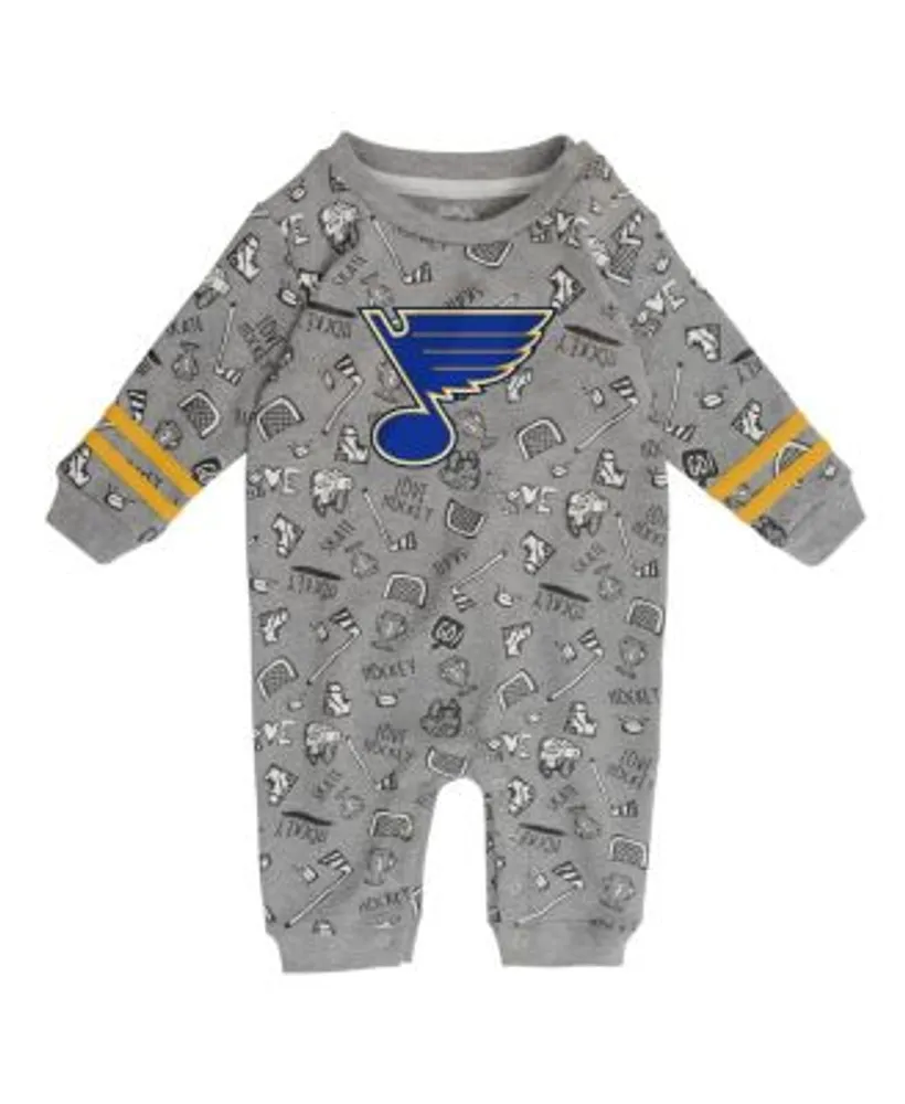 Outerstuff Infant Boys and Girls Heathered Gray St. Louis Blues