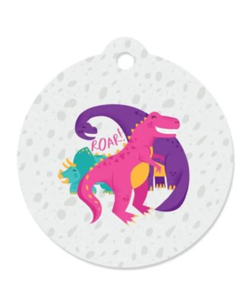 Big Dot Of Happiness Roar Dinosaur Girl - Dino Mite T-rex Baby