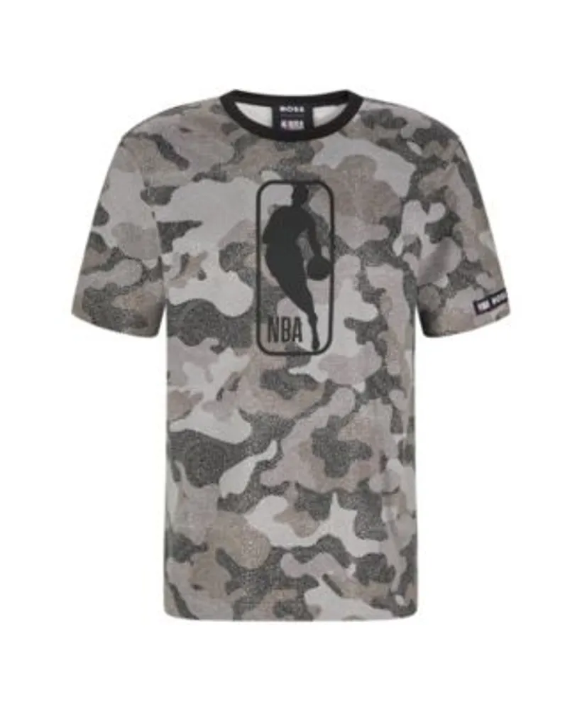 Shop BOSS x NBA Nets Basketball Team Long-Sleeve Shirt