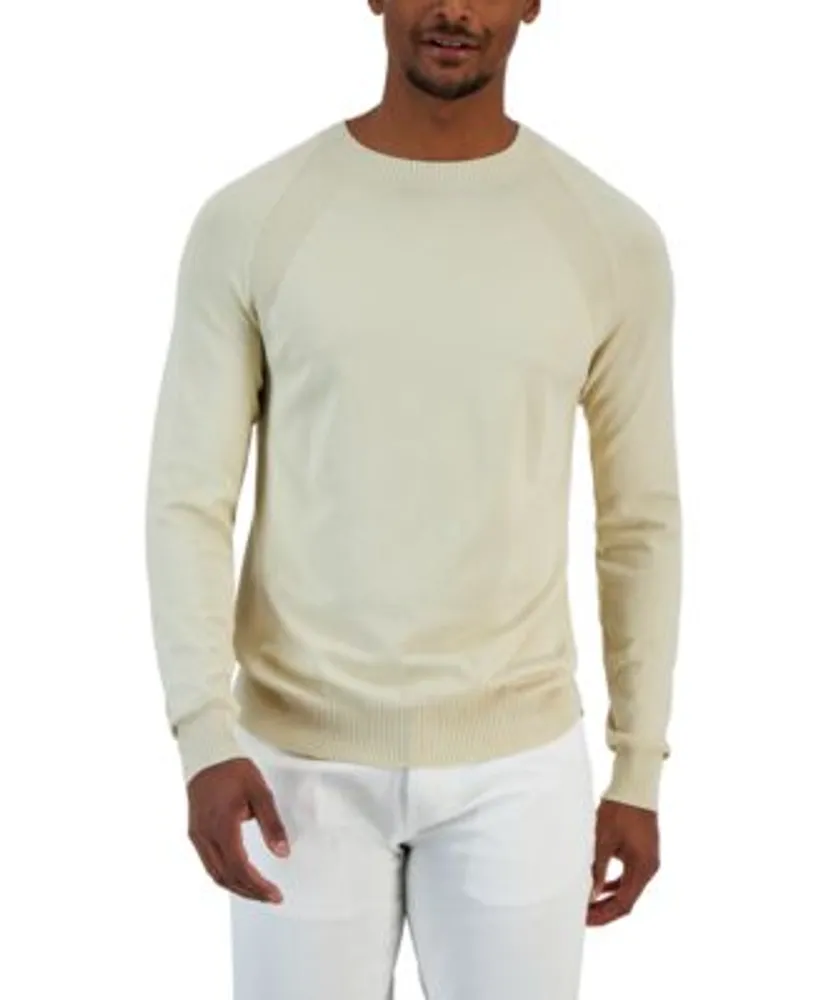 Men's Ribbed Raglan Sweater, Created for Macy's