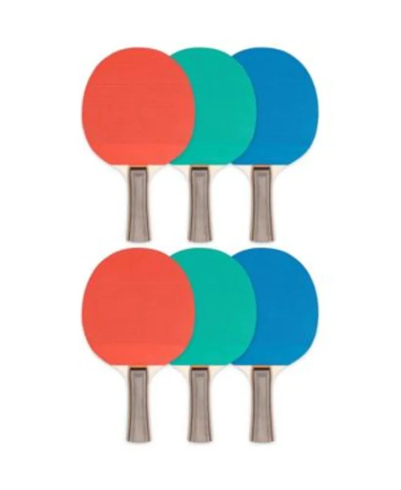Champion Sports Rubber Face Table Tennis Paddle, Set of 6 The Shops at Willow Bend