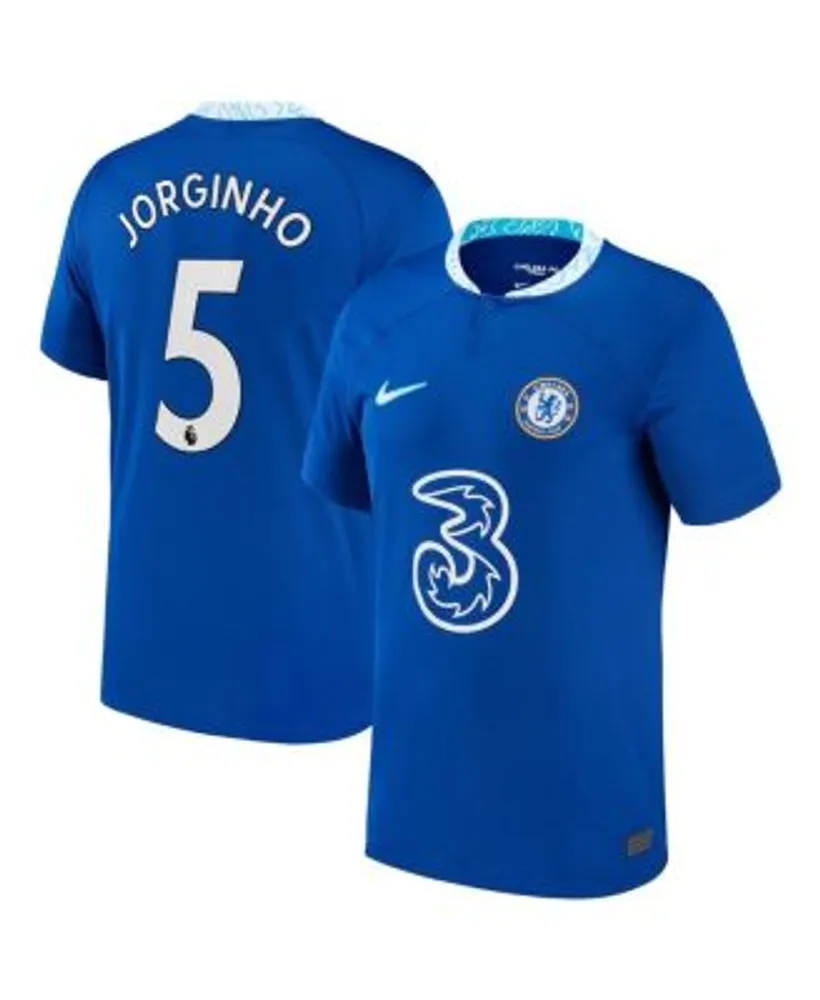 Men's Nike Jorginho Blue Chelsea 2022/23 Replica Home Jersey