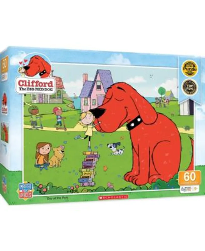 Masterpieces Puzzles Wood Kids Puzzle - Clifford 48 Piece By Scholastic  Entertainment