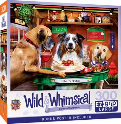 Wild & Whimsical - Benny's Ristorante 300 Piece Puzzle