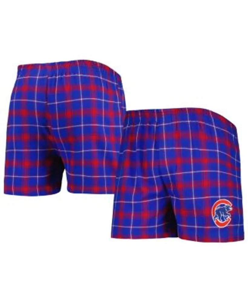 Men's Concepts Sport Red/Navy Washington Capitals Ledger Flannel Sleep Pants