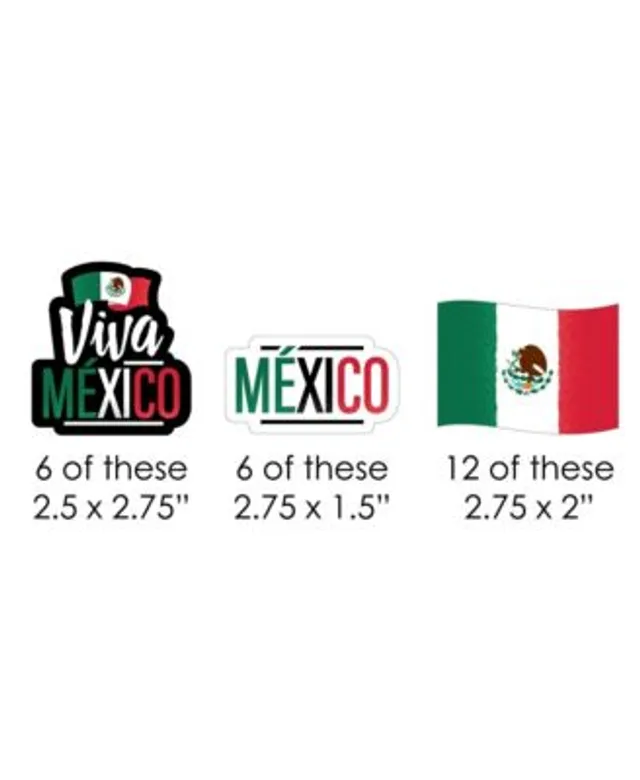 Mexico Flag Patch 1.5 x 2.5