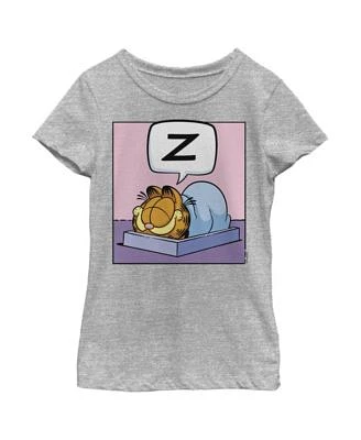 Girl's Garfield Sleeping Cat Child T-Shirt