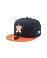 Men's New Era Navy/Orange Houston Astros 2022 World Series Side Patch 59FIFTY Fitted Hat