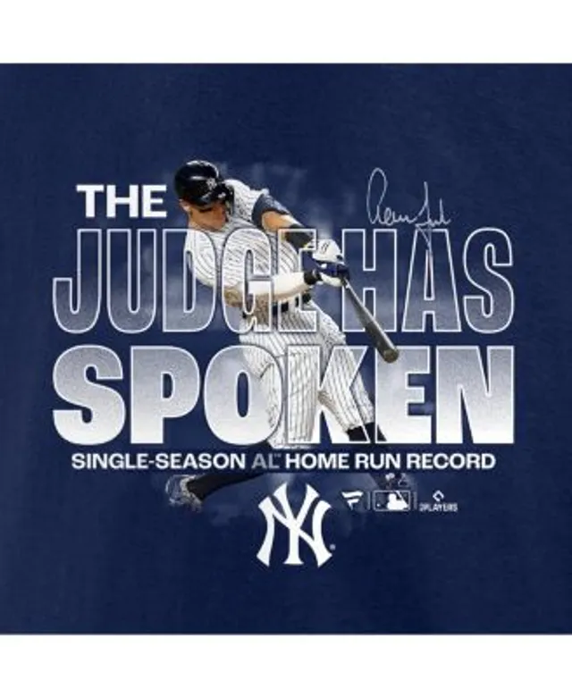 Aaron Judge New York Yankees Long Sleeve Shirt Fanatics Large New Mens