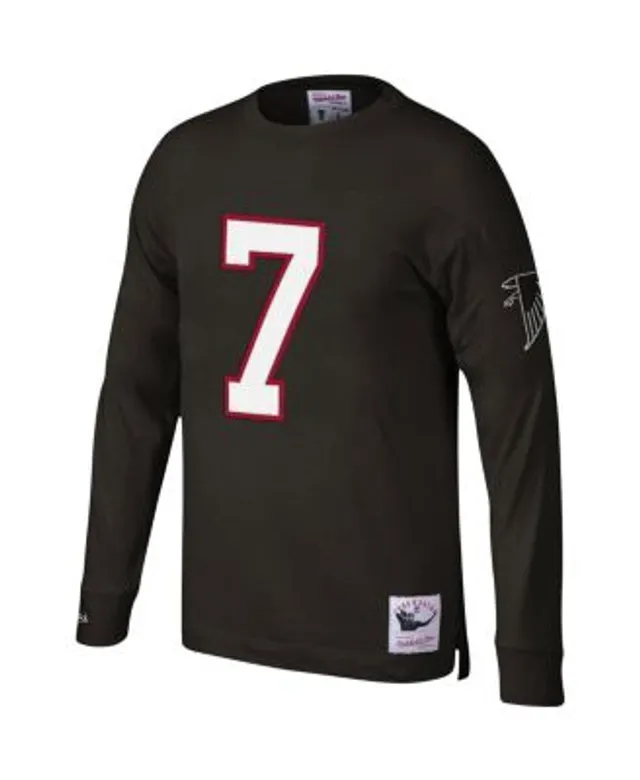 Men's Atlanta Falcons Michael Vick Mitchell & Ness White Retired Player  Name & Number Mesh Top