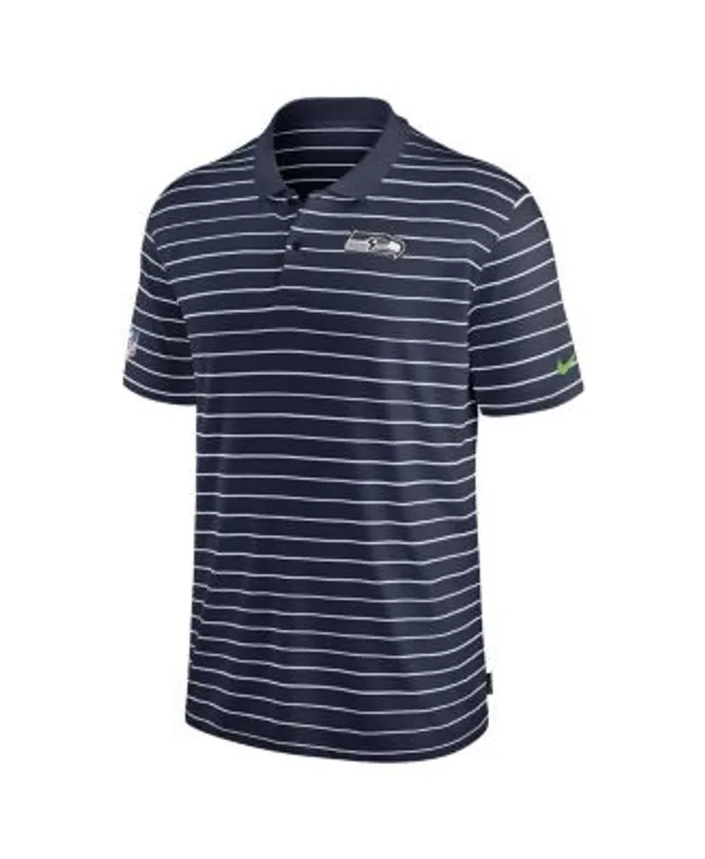 Tommy Hilfiger Men's College Navy, White Seattle Seahawks Varsity Stripe  Rugby Long Sleeve Polo Shirt - Macy's