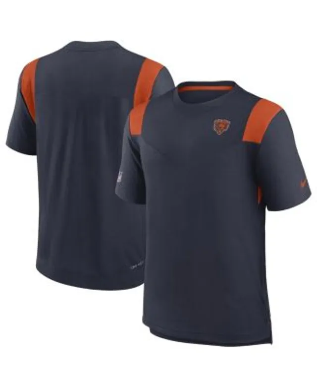 Chicago Bears Nike Sideline Facility Playbook Performance T-Shirt - Navy