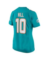 Nike Men's Tyreek Hill White Miami Dolphins Game Jersey - Macy's