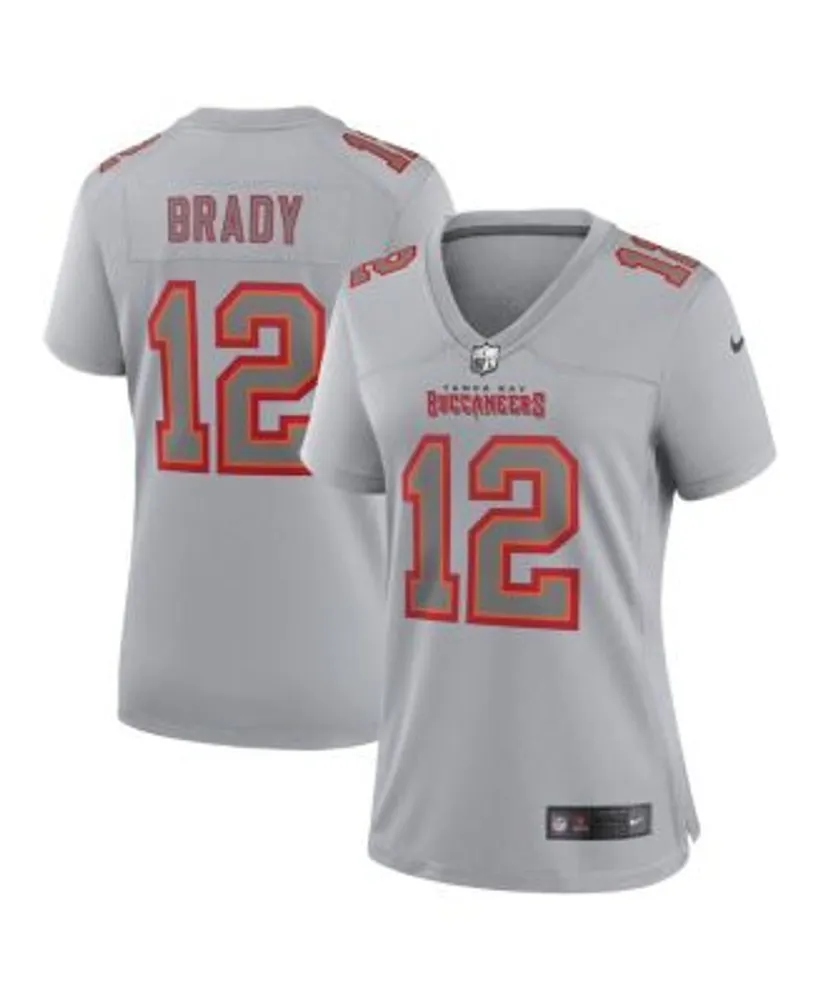 Tampa Bay Buccaneers Nike Atmosphere Jersey - Tom Brady 12 - Grey - Mens