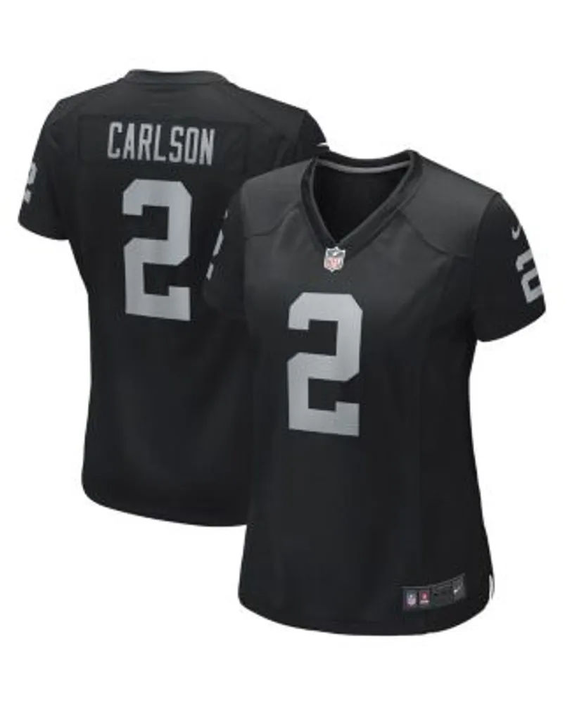 Nike Women's Daniel Carlson Black Las Vegas Raiders Game Player Jersey