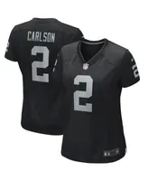 Men's Nike Daniel Carlson Black Las Vegas Raiders Game Player Jersey