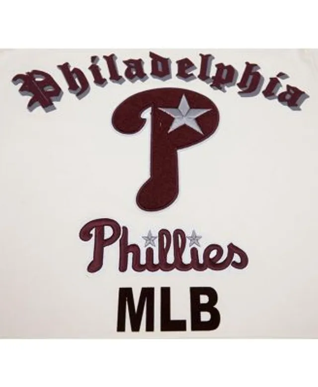 Pro Standard Men's Philadelphia Phillies Cooperstown Patch Cream T-Shirt -  Hibbett