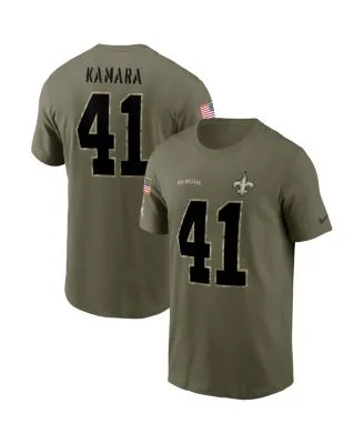 Men's Nike Alvin Kamara White New Orleans Saints Vapor F.U.S.E. Limited  Jersey