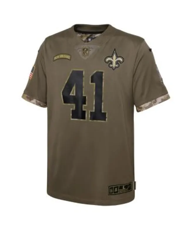 Nike Big Boys Alvin Kamara Olive New Orleans Saints 2022 Salute To