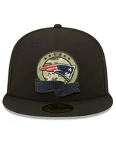 New York Giants New Era 2022 Salute To Service 59FIFTY Fitted Hat - Black