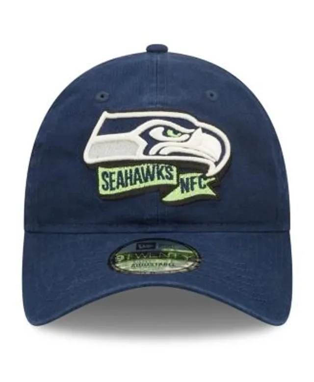 Men's New Era Navy Seattle Seahawks 2022 Sideline - 9TWENTY Team Color  Adjustable Hat