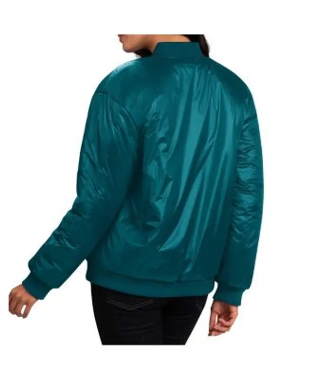 Lids Philadelphia Eagles G-III 4Her by Carl Banks Women's Switchback  Reversible Full-Zip Jacket - Oatmeal/Midnight Green