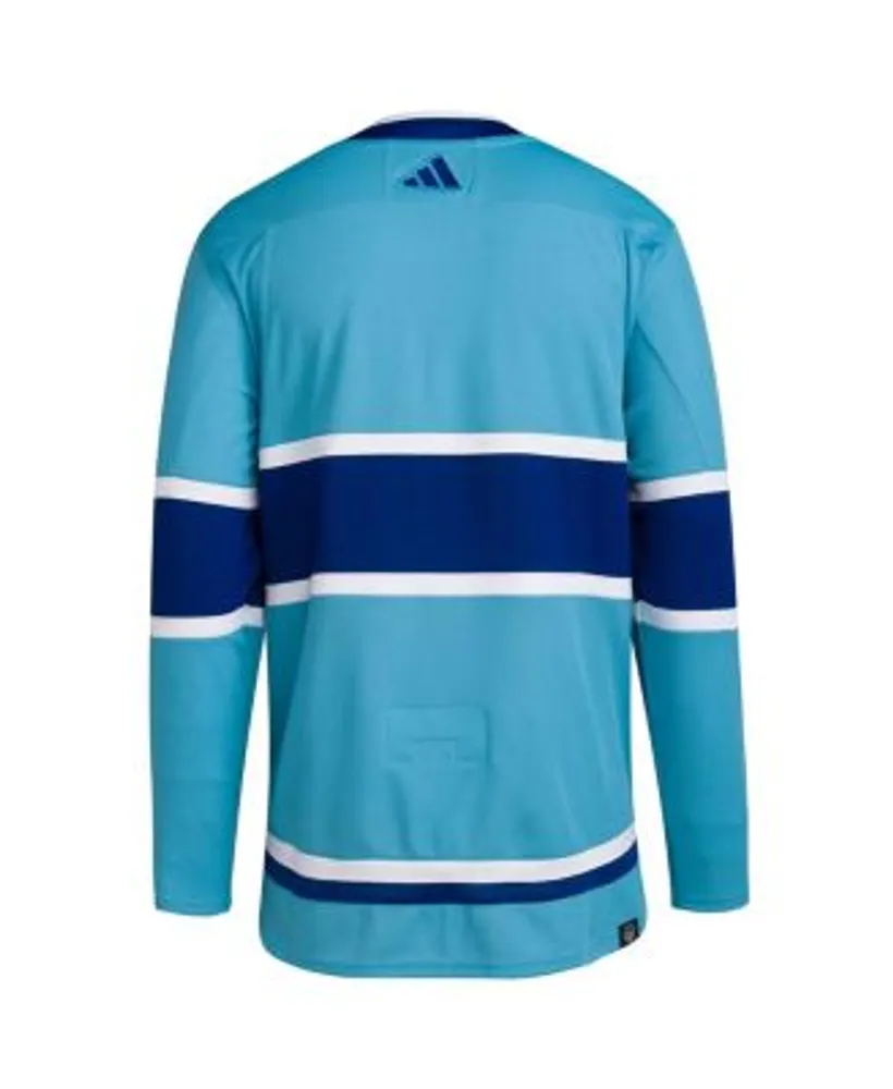 Adidas Men's Light Blue Montreal Canadiens Reverse Retro 2.0 Fresh  Playmaker T-shirt