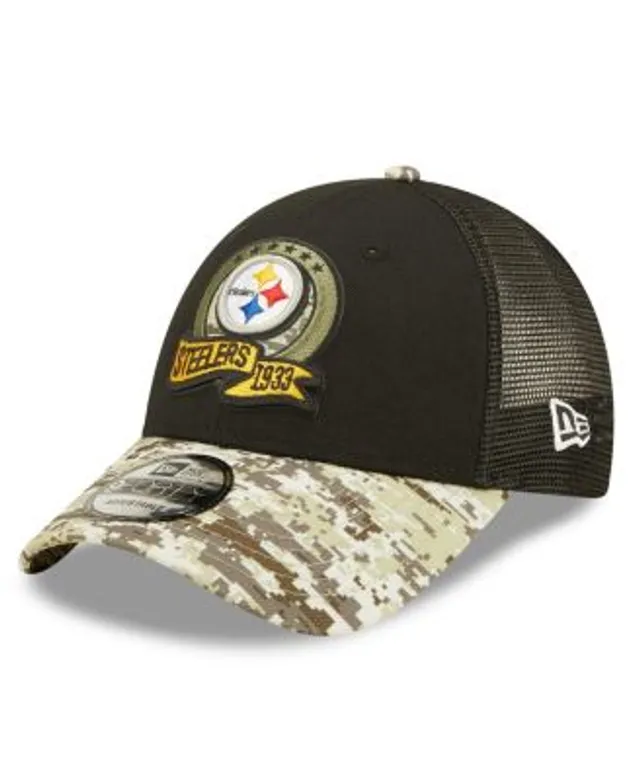 steelers camo hat new era