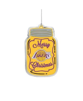 Lids Minnesota Vikings FOCO Flat Mason Jar Ornament