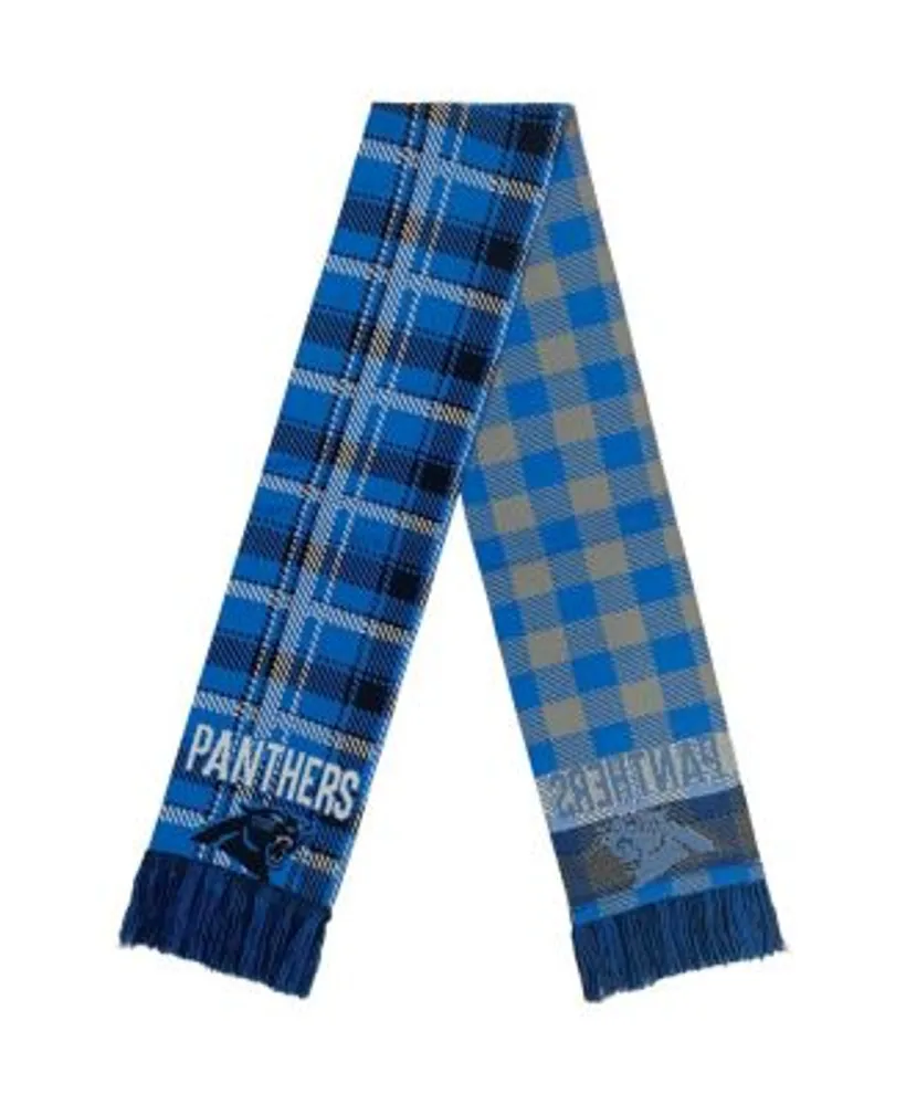 FOCO Women's Carolina Panthers Plaid Color Block Scarf