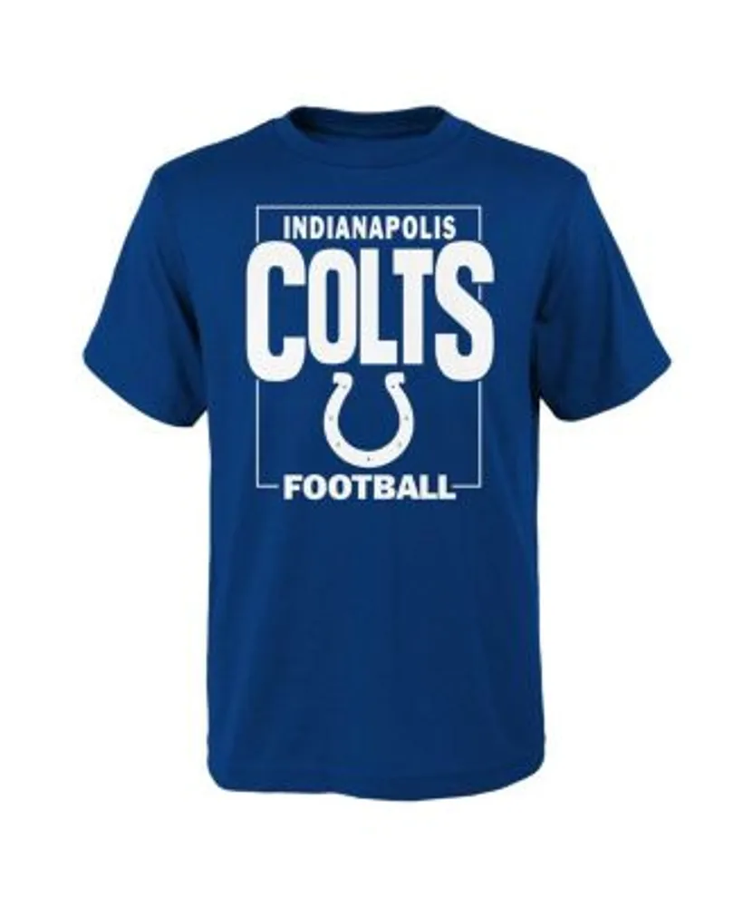 Outerstuff Big Boys Carson Wentz Royal Indianapolis Colts Mainliner Name  and Number T-shirt - Macy's