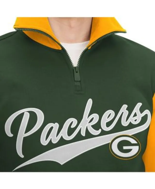 Green Bay Packers Fanatics Branded Women's Take The Field Color Block  Full-Zip Hoodie - Green/Gold