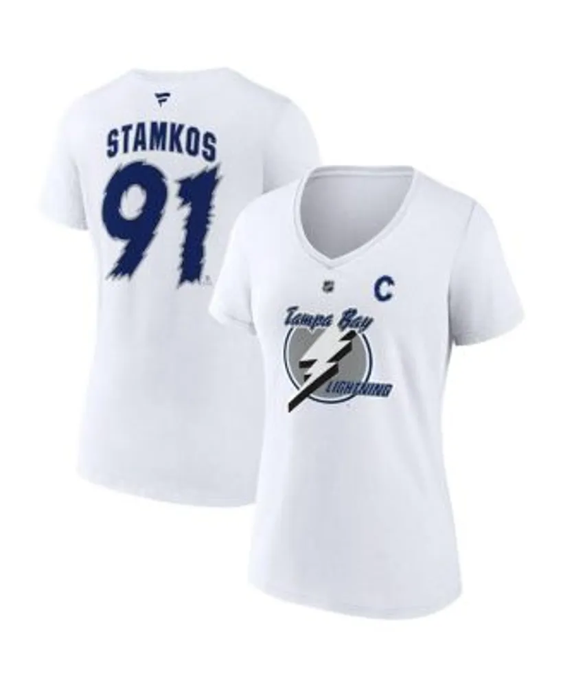 Lids Erik Karlsson San Jose Sharks Fanatics Branded Women's Special Edition  2.0 Name & Number V-Neck T-Shirt - White