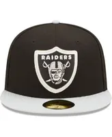 Men's New Era Black Las Vegas Raiders Crown 3x Super Bowl Champions 59FIFTY  Fitted Hat