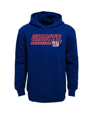 Youth Royal/Heather Gray New York Giants Double Up Pullover Hoodie & Pants  Set