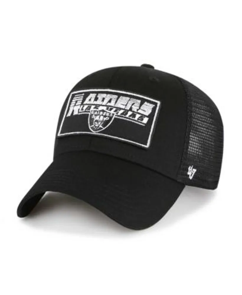 Men's '47 Gray Las Vegas Raiders MVP Adjustable Hat