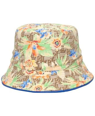 Jacquard Bucket Hat with Floral Print