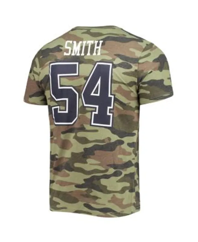 Men's Leighton Vander Esch Camo Dallas Cowboys Caudron Name & Number T-Shirt