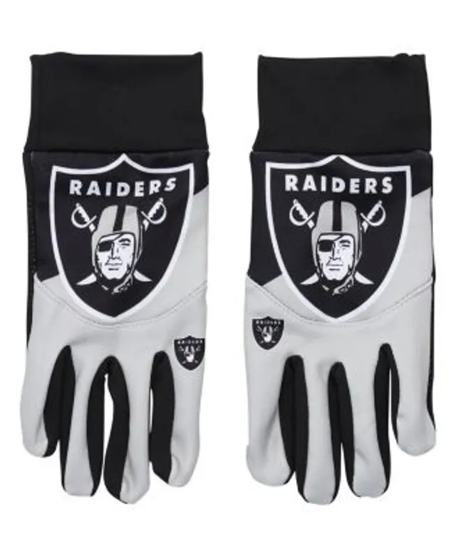 FOCO Green Bay Packers Cropped Logo Texting Gloves in Black