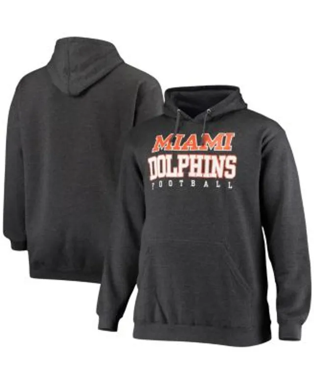 Miami Dolphins Nike Therma Full Zip Hoodie - Mens