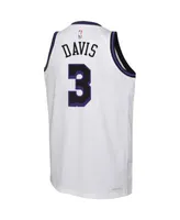 Nike Youth Boys Anthony Davis White Los Angeles Lakers 2022/23