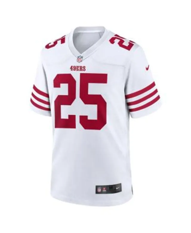 Nike Men's NFL San Francisco 49ers (Trey Lance) Game Football Jersey in White, Size: Medium | 67NMSF2A73F-2LF