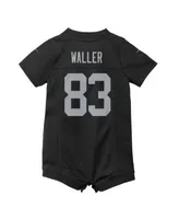 Nike Boys and Girls Newborn Infant Najee Harris Black Pittsburgh Steelers  Game Romper Jersey