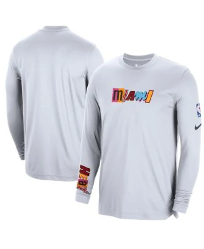 Miami Heat Nike Youth NBA Playoffs Mantra Performance T-Shirt - White