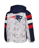 Men's Tommy Hilfiger Navy New England Patriots Full-Zip Varsity Jacket