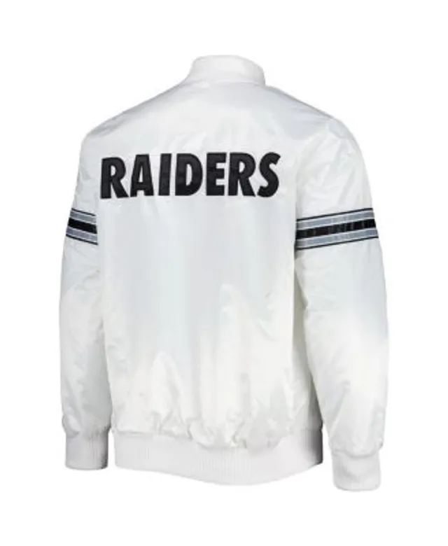 Las Vegas Raiders Starter The Pick and Roll Full-Snap Jacket - Black