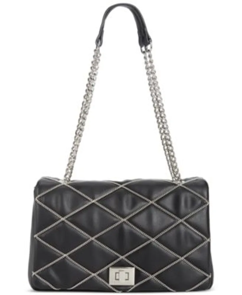 Chanel Black Quilted Soft Patent Shoulder Bag